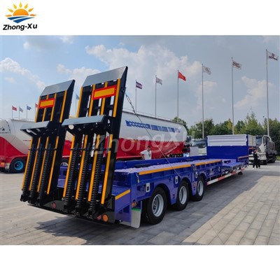 100 Ton Lowbed Semi Trailer